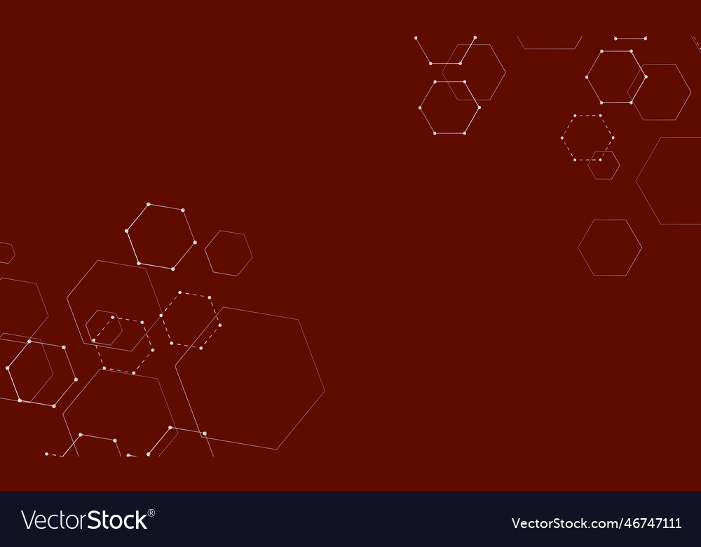 Technology background web connection vector image Technology background web connection