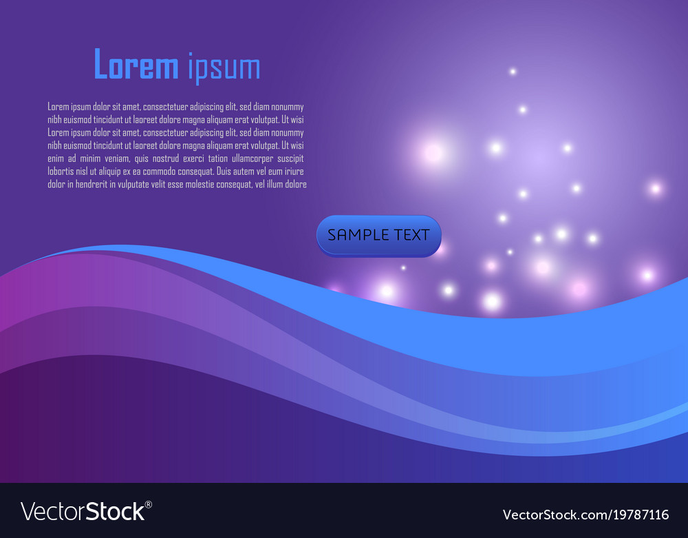 Abstract background with violet wave