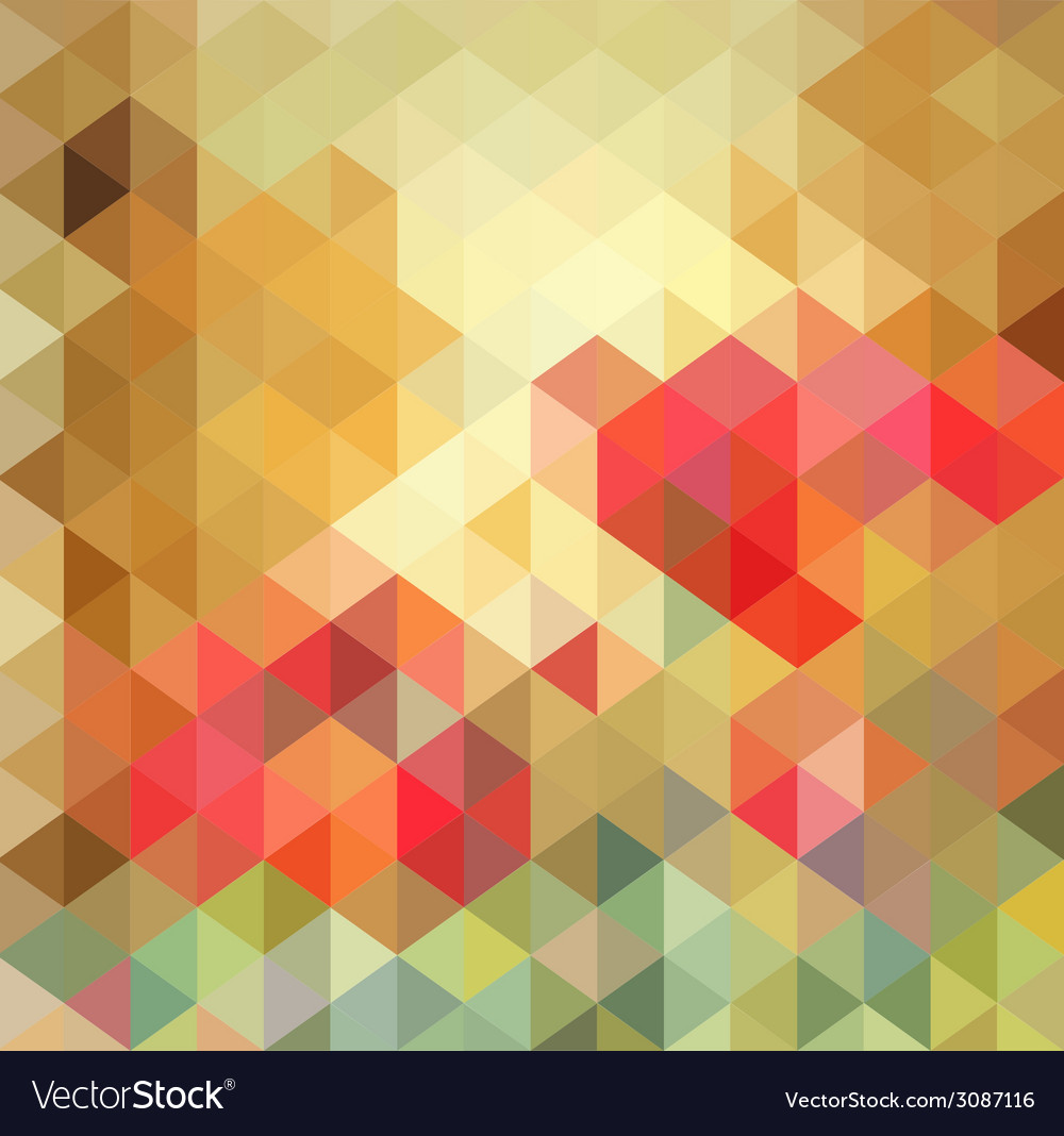 Geometric Triangle Pattern