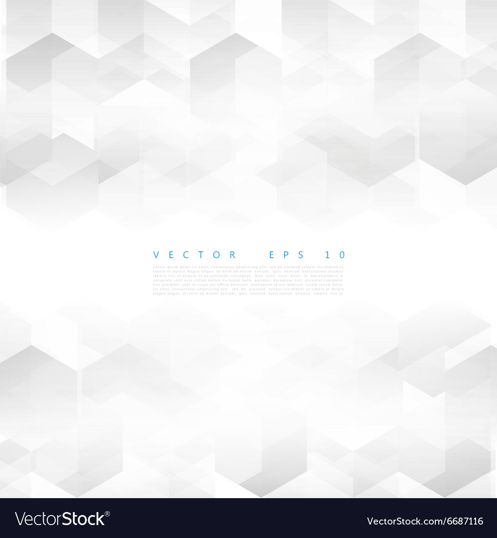 Gray Cube Pattern