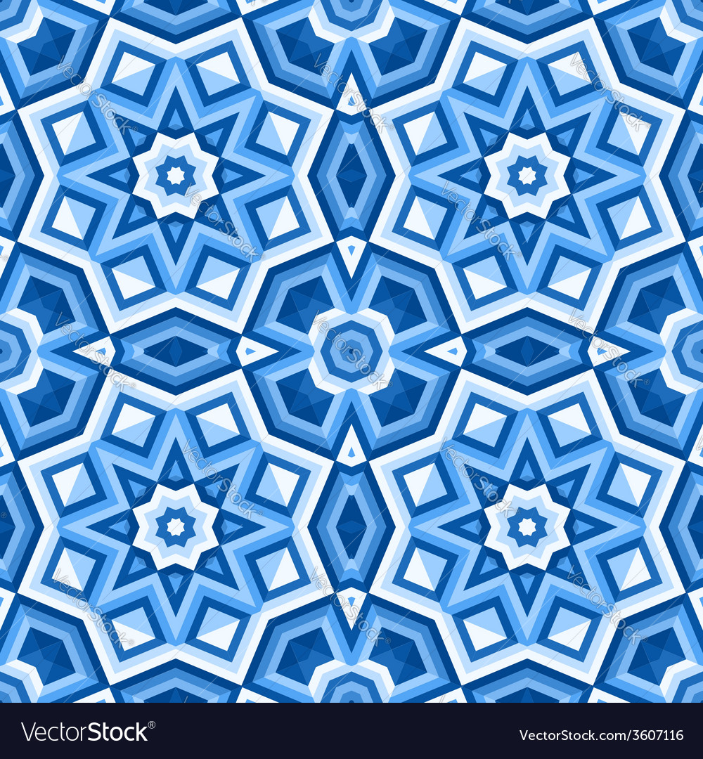 Patterned floor tiles Royalty Free Vector Image