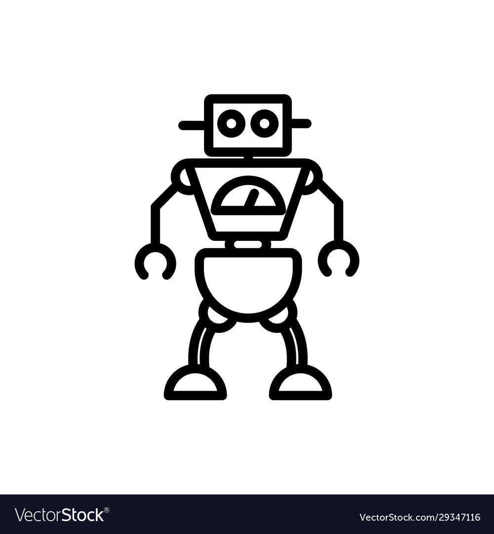 Robot artificial machine technology character