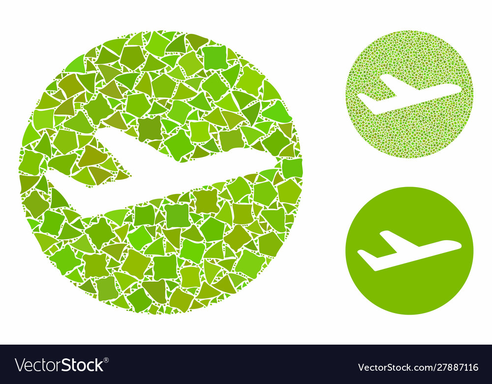 Valid airplane departure composition icon