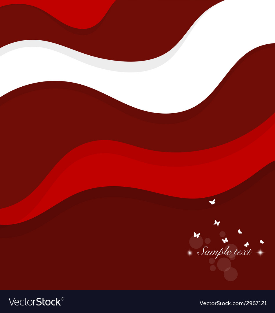 Abstract background with red layers