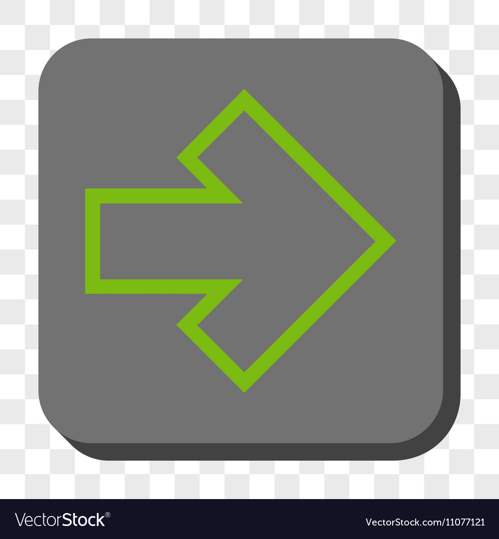 Arrow right rounded square button