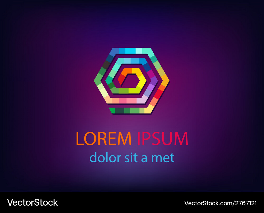 Corporate logo design template Royalty Free Vector Image
