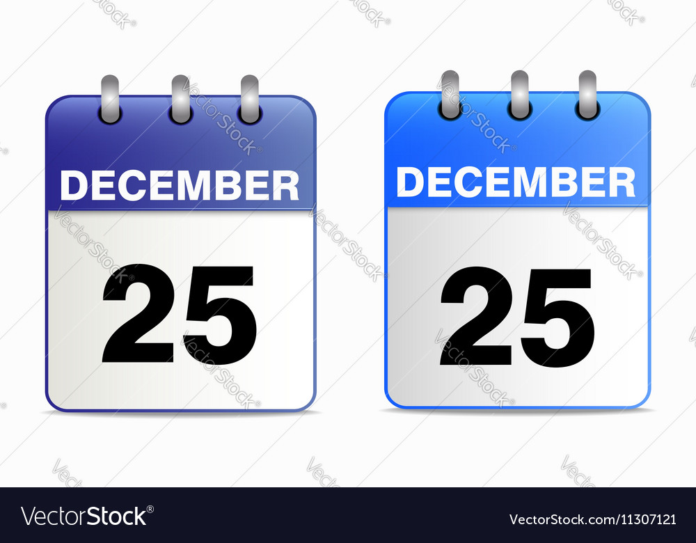 Set Of Desktop Calendars Royalty Free Vector Image