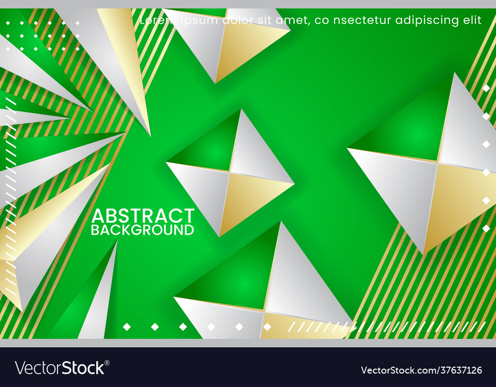 Abstract polygons and lines on background