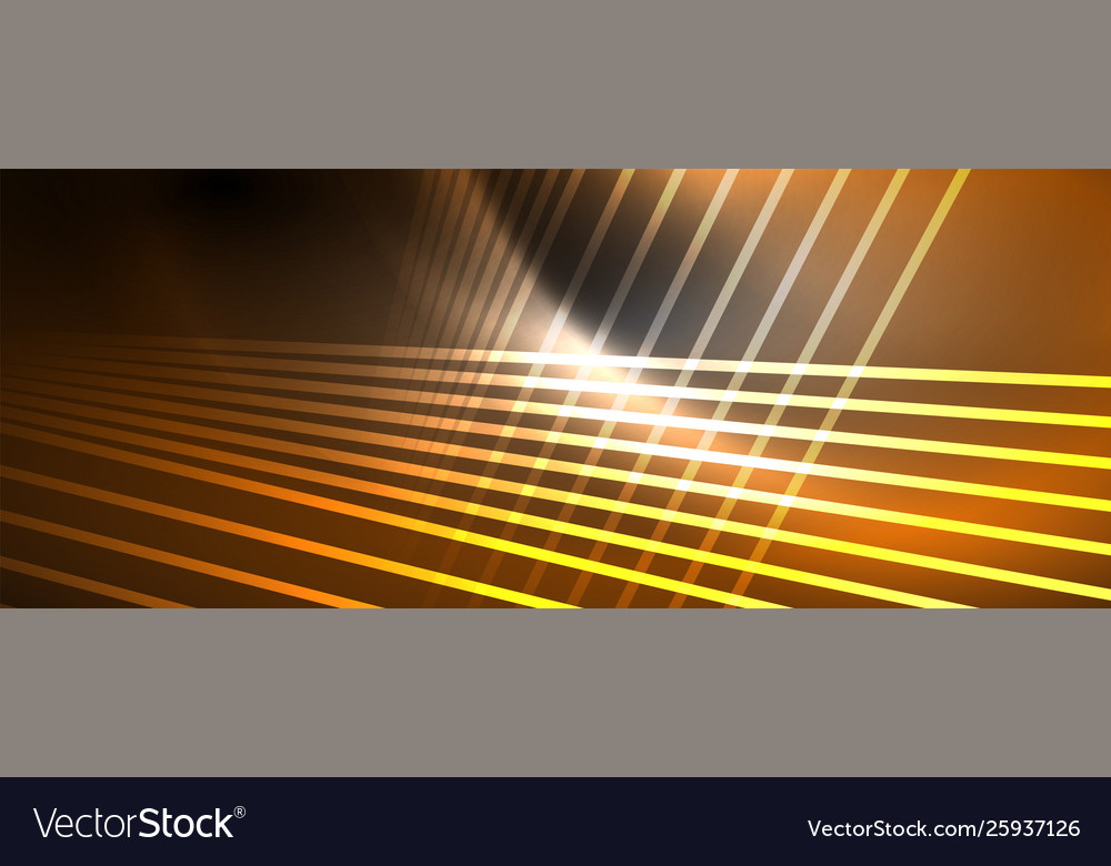 Color light with lines outer space background vector image Color light with lines outer space background