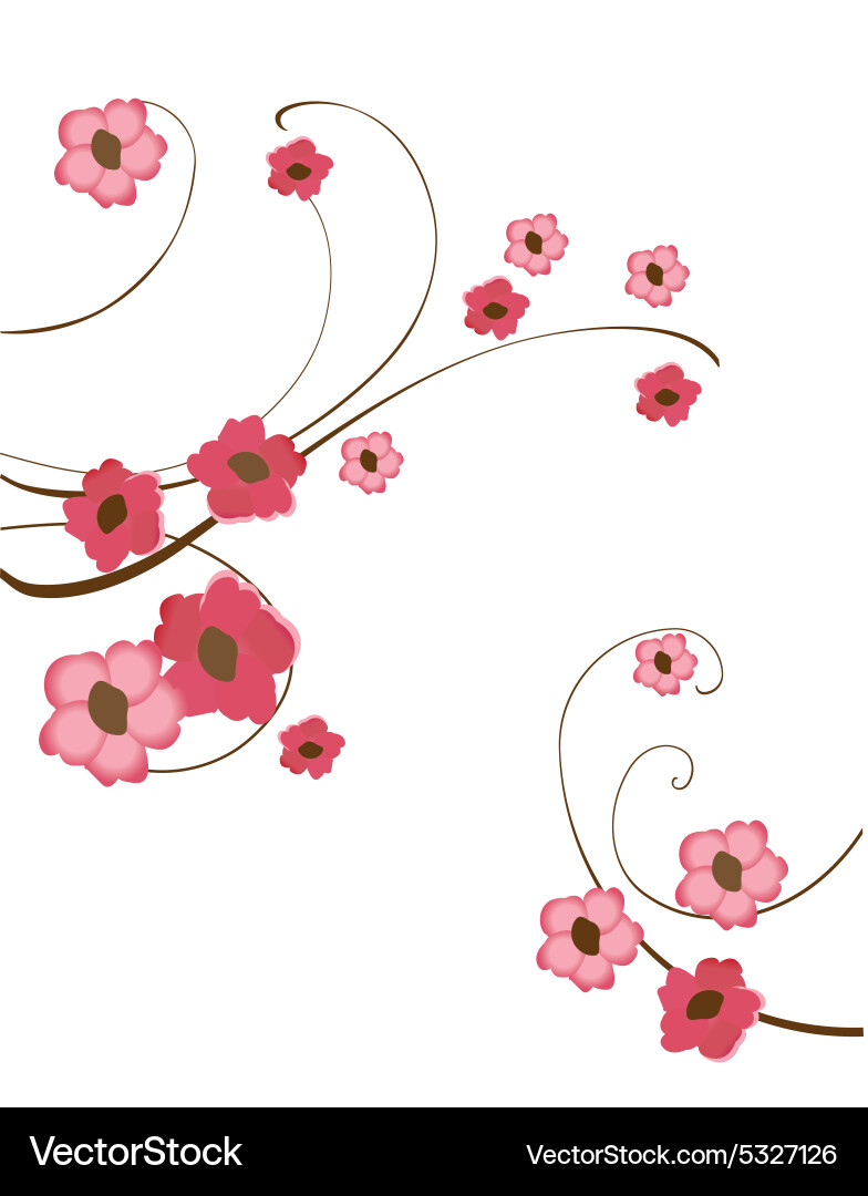 Pink background Royalty Free Vector Image - VectorStock