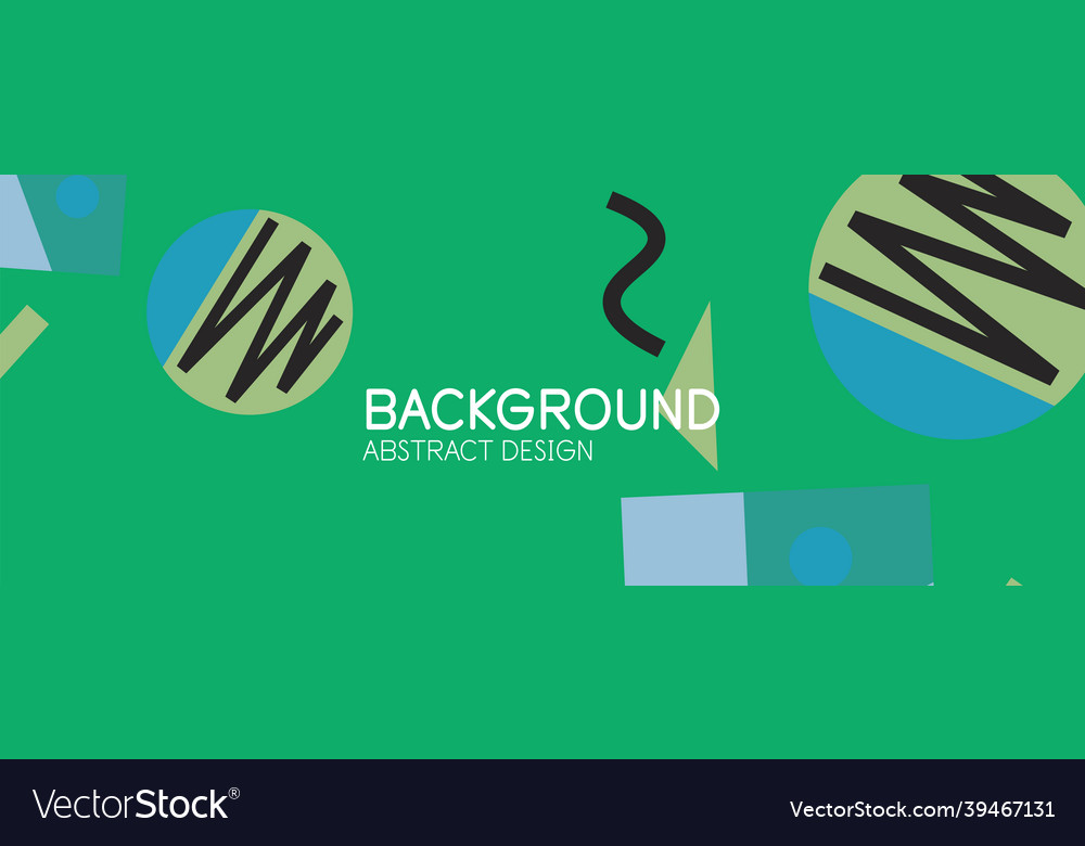 Abstract background blocks lines triangles vector image Abstract background blocks lines triangles