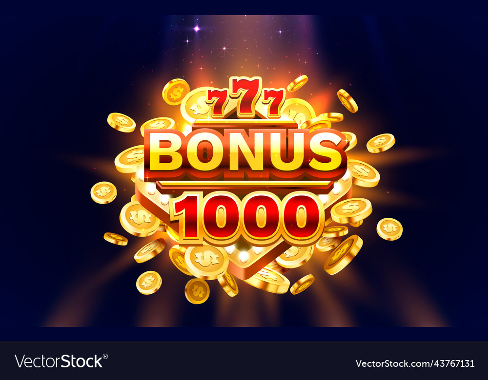 Casino slots machine winner jackpot fortune bonus