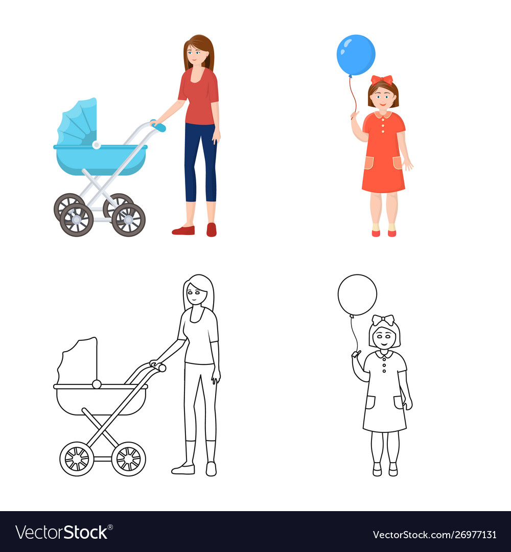 Design character and avatar symbol set