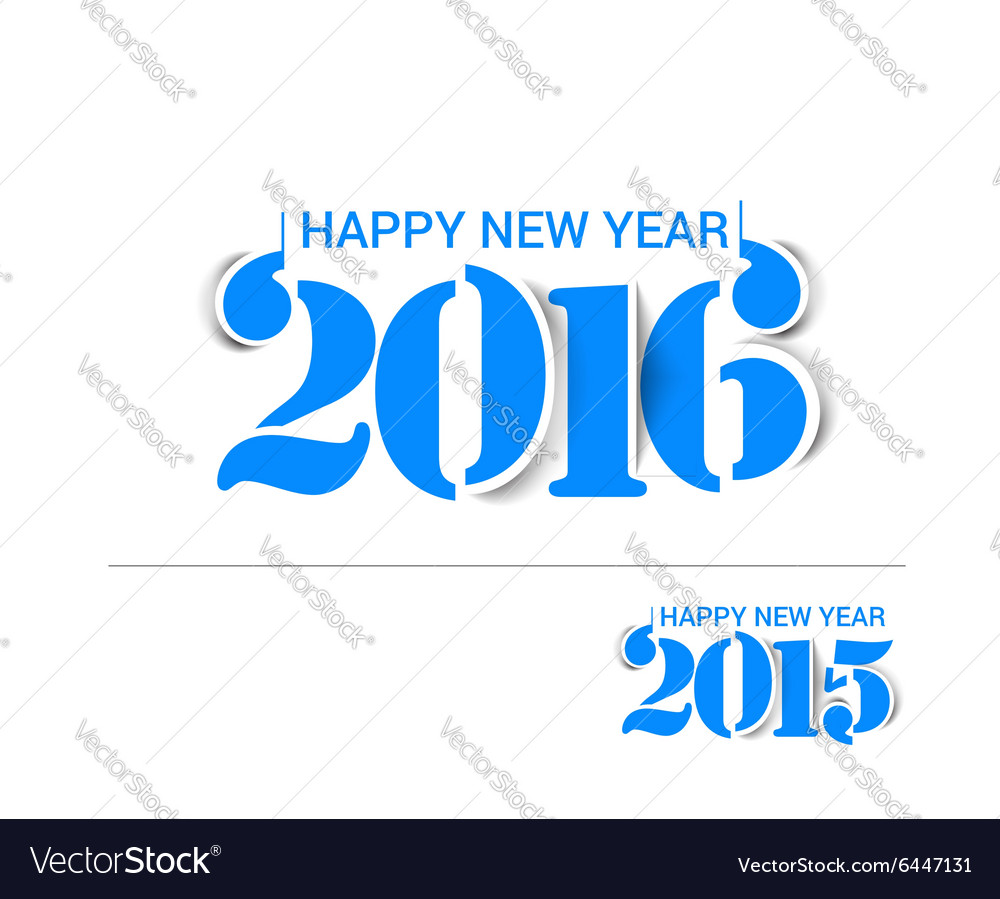 Happy new year 2016