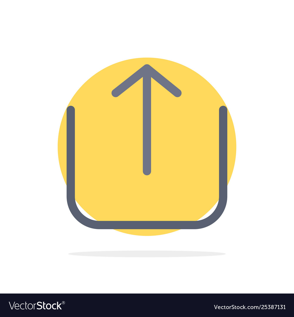 Instagram up upload abstract circle background vector image Instagram up upload abstract circle background