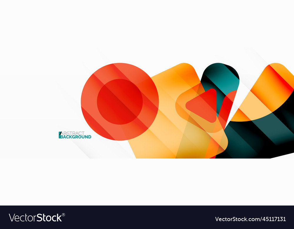 Line triangle square and circle primitive