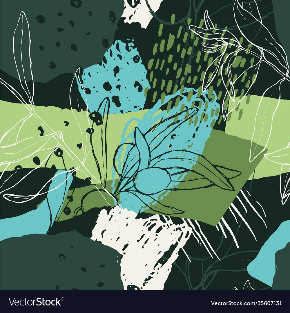 Seamless pattern vector image Seamless pattern