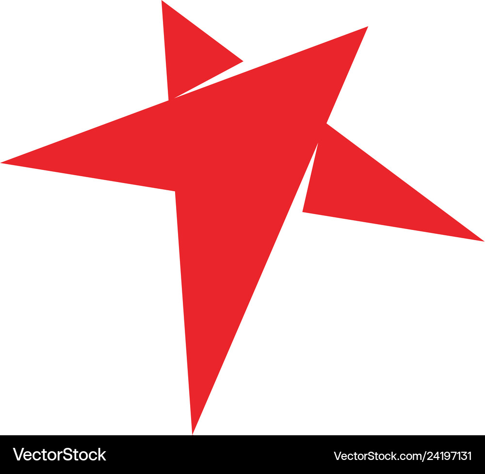 Star icon template Royalty Free Vector Image - VectorStock