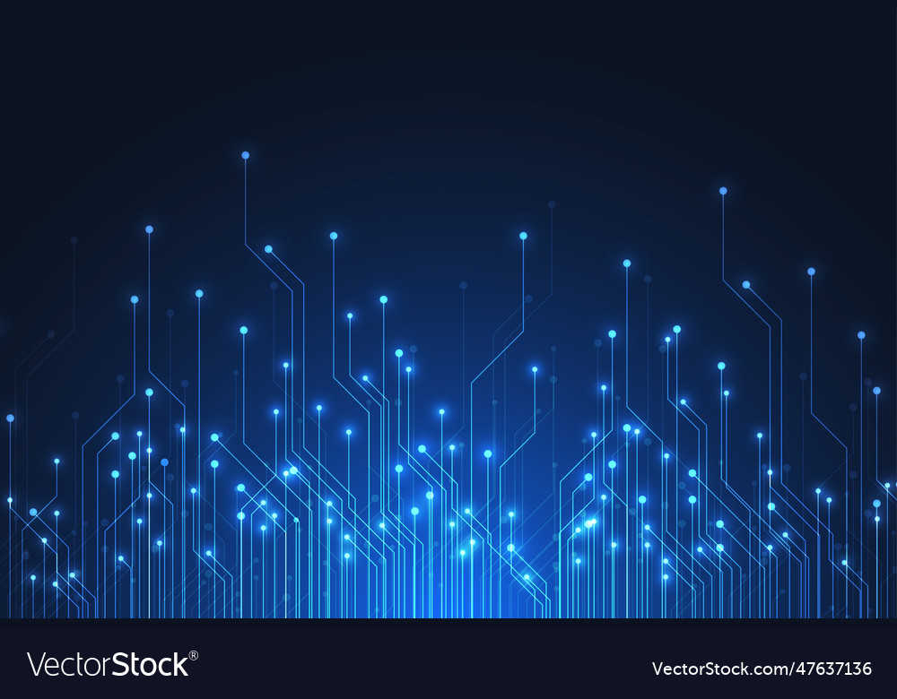 Abstract digital background with technology vector image Abstract digital background with technology