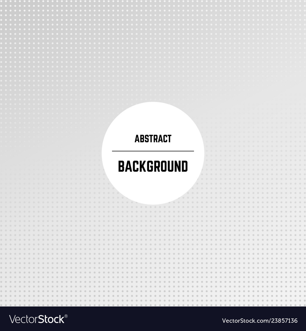 Abstract monochrome background with dots Vector Image Abstract monochrome background with dots
