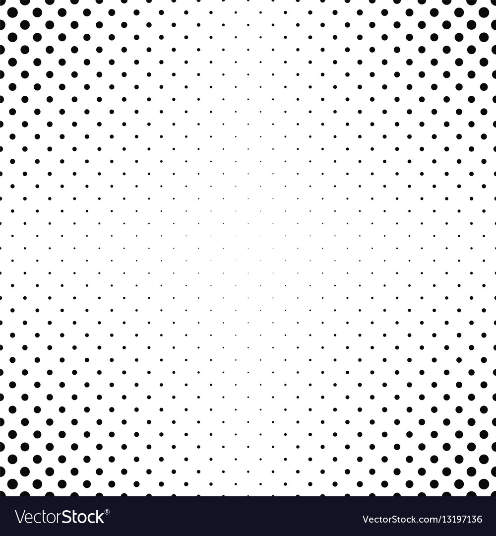 Abstract monochrome dot pattern background