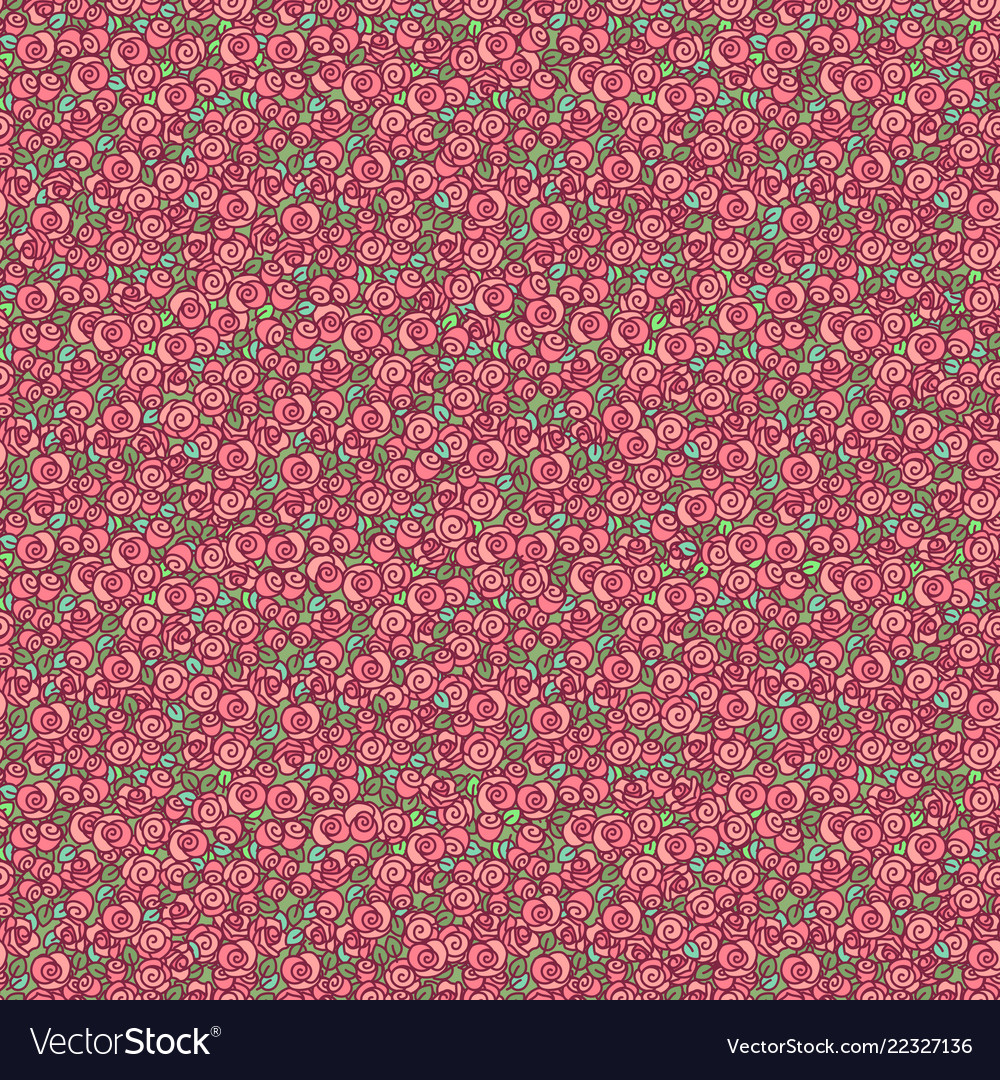 Girlish seamless pattern