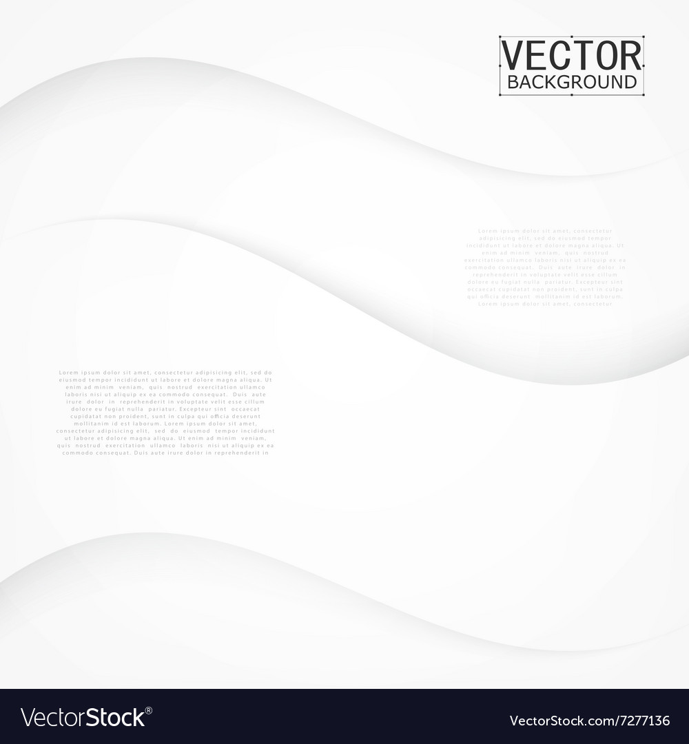 White background curve