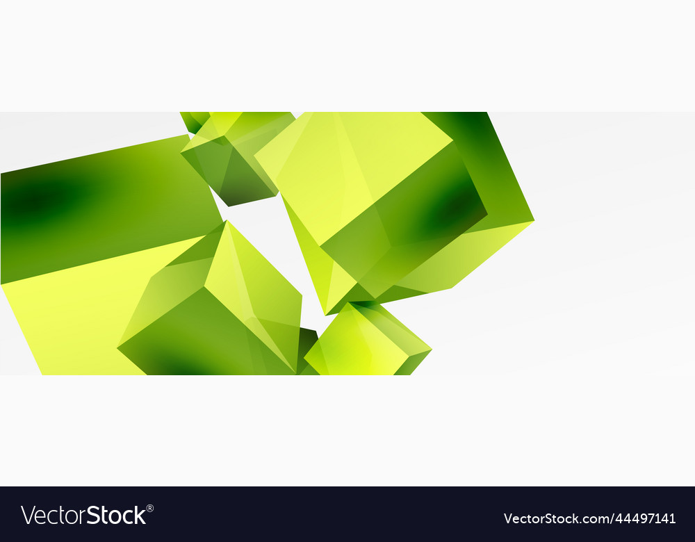 3D Cube Abstract Background