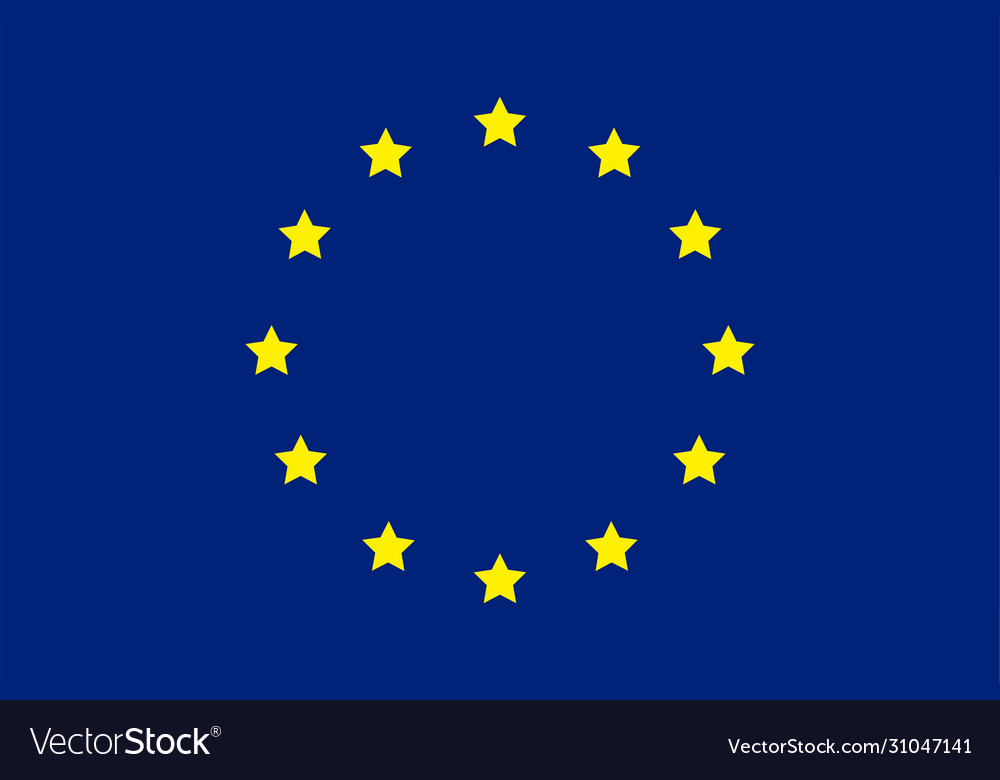 eu flag blue