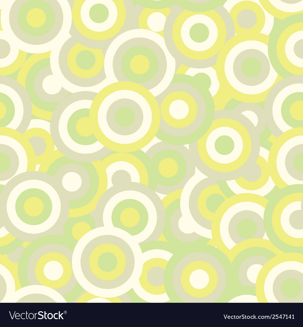Retro Psychedelic Circle Pattern