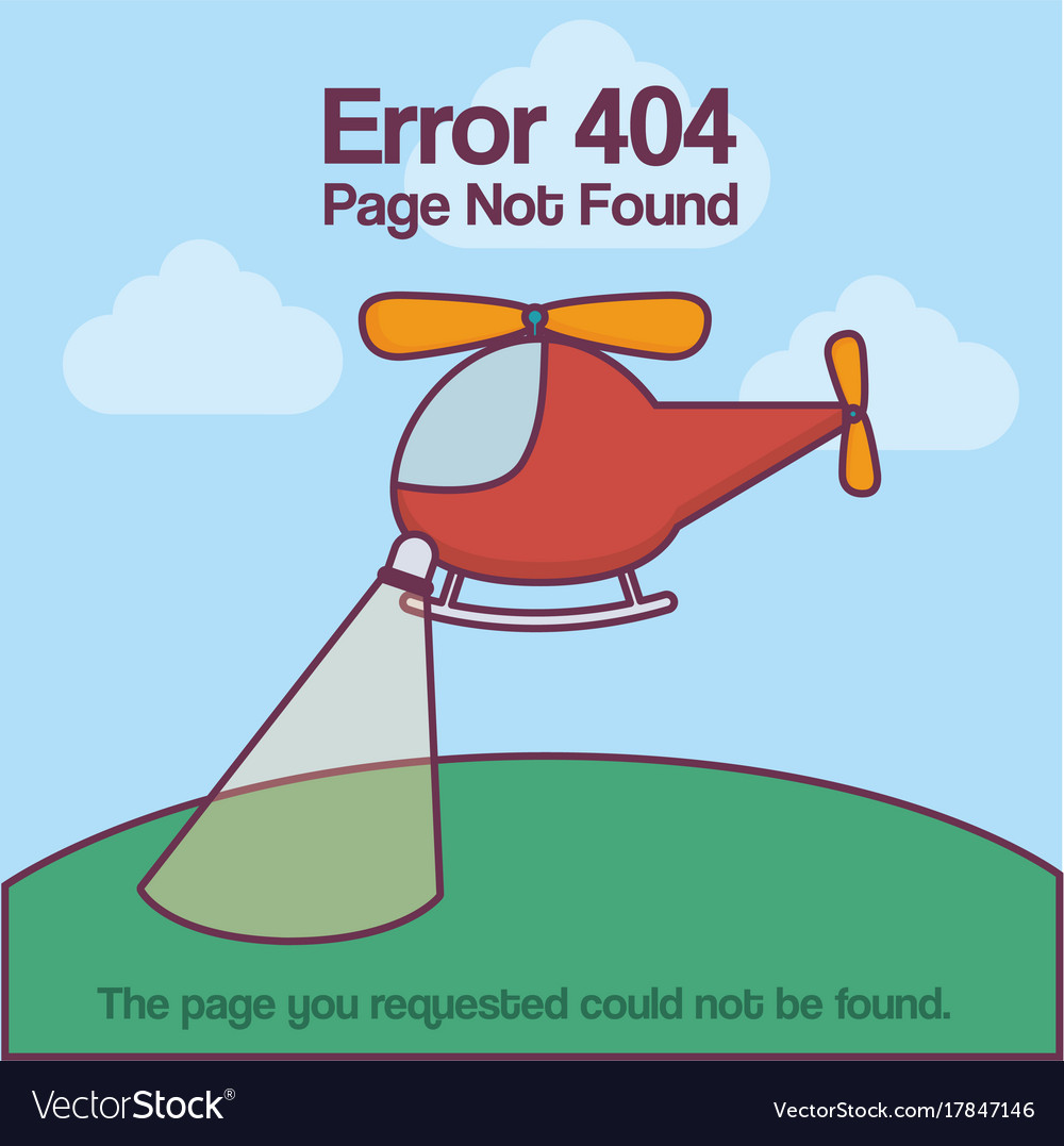 Error 404 design