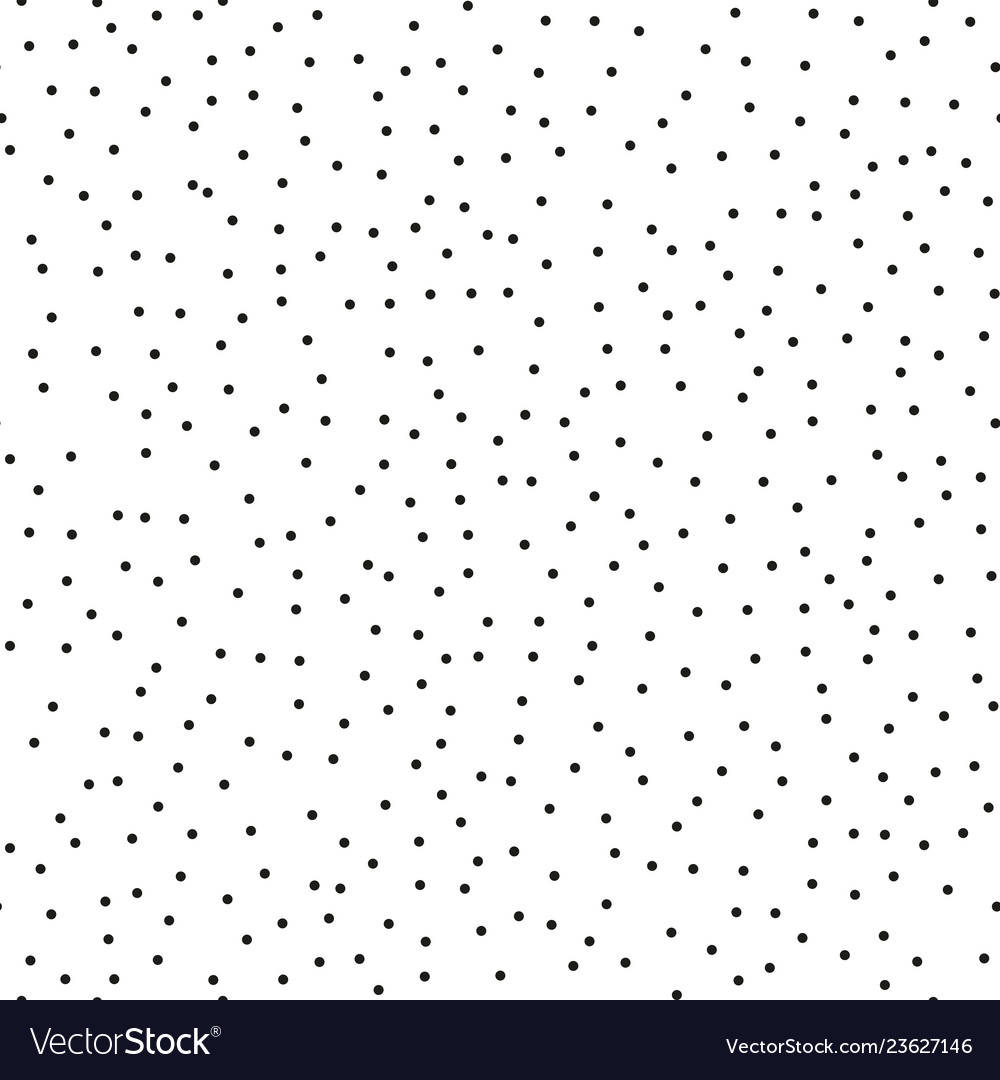 Pointillism low density seamless dots pattern vector image Pointillism low density seamless dots pattern