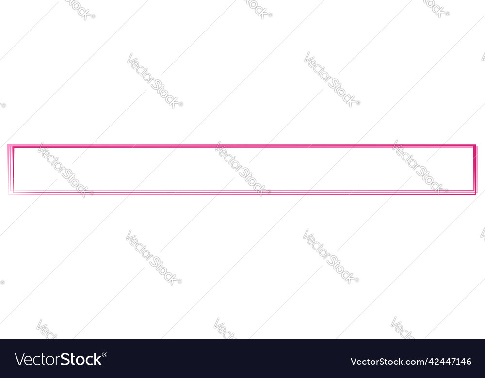 Random square contour frame border element Vector Image Random square contour frame border element