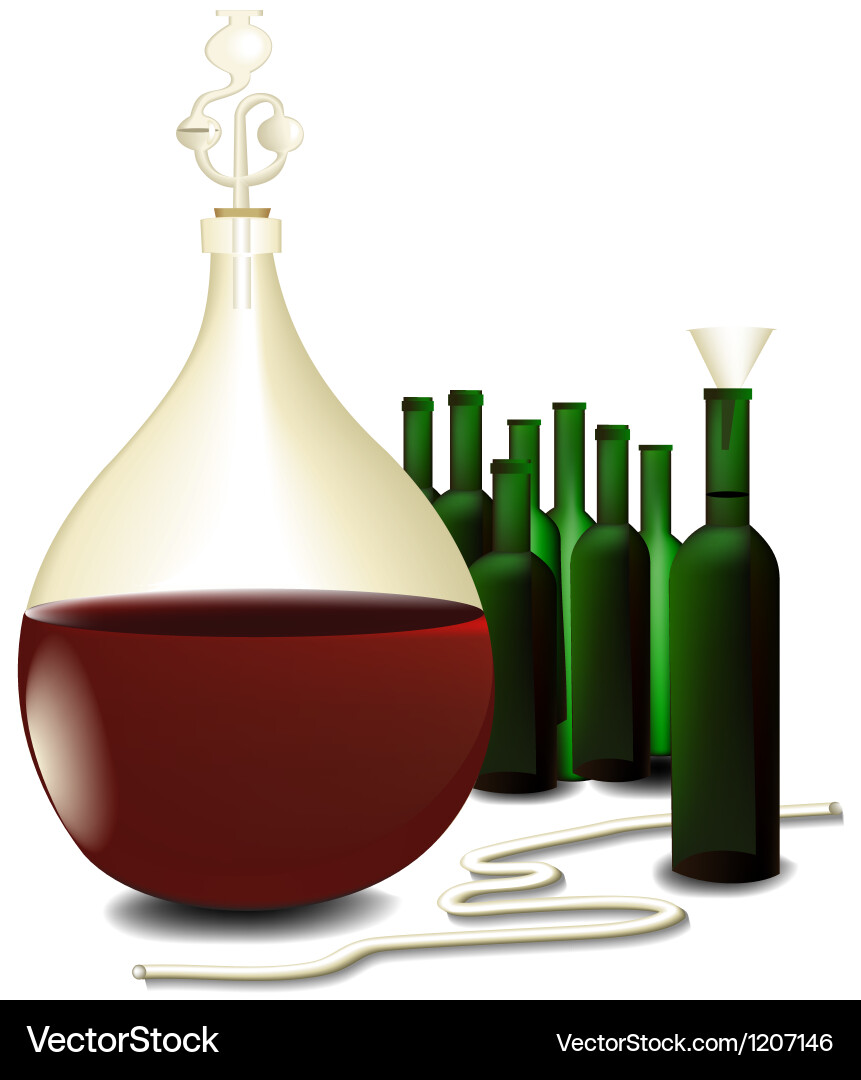 Wine making Royalty Free Vector Image - VectorStock