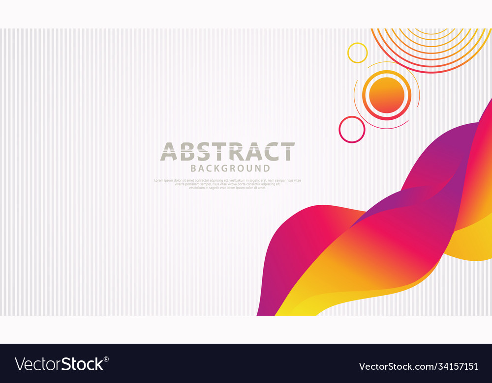 Abstract background with moving colorful dynamic Vector Image Abstract background with moving colorful dynamic