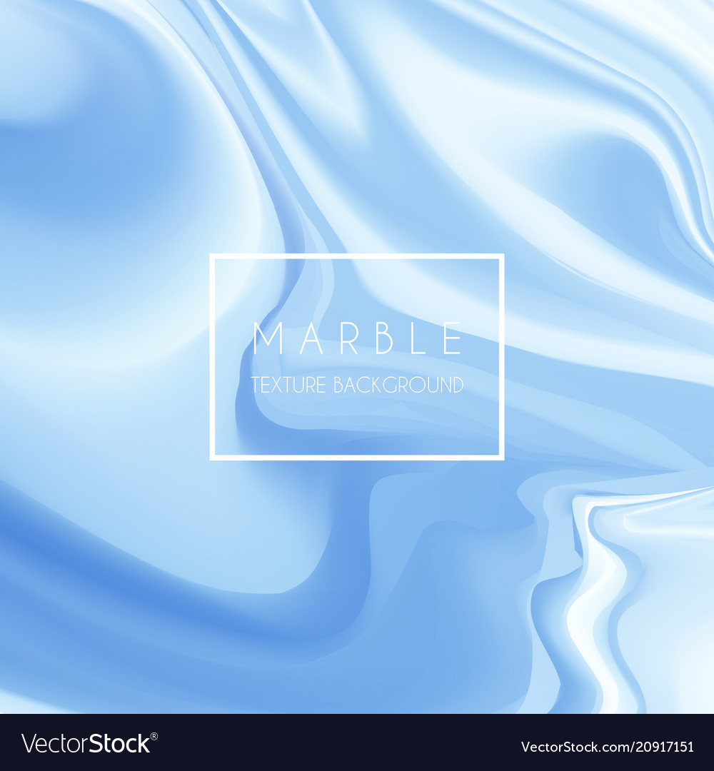 Blue marble effect texture Royalty Free Vector Image