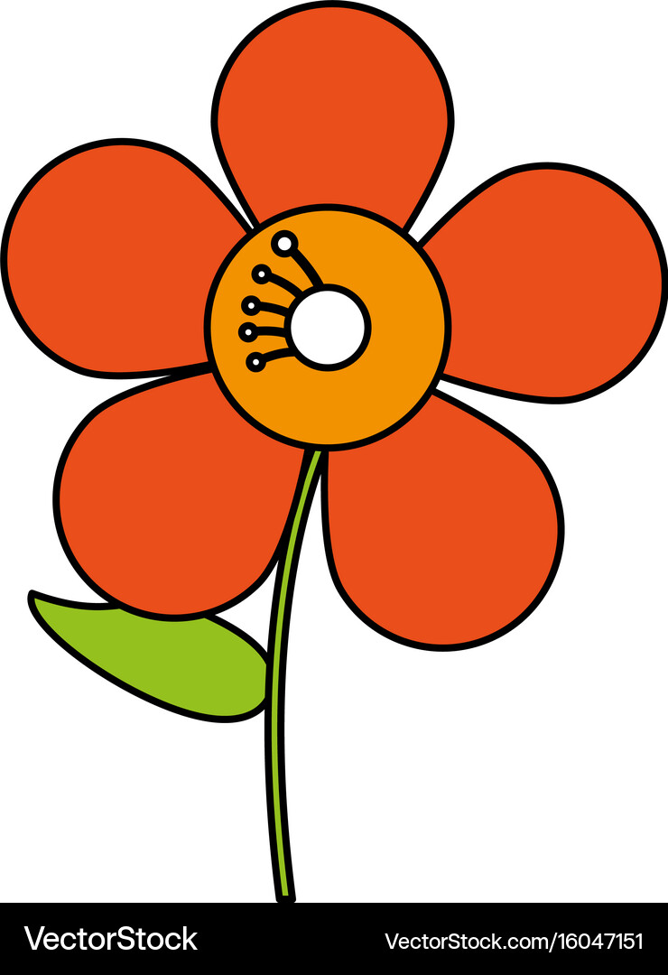 Flower icon image Royalty Free Vector Image - VectorStock