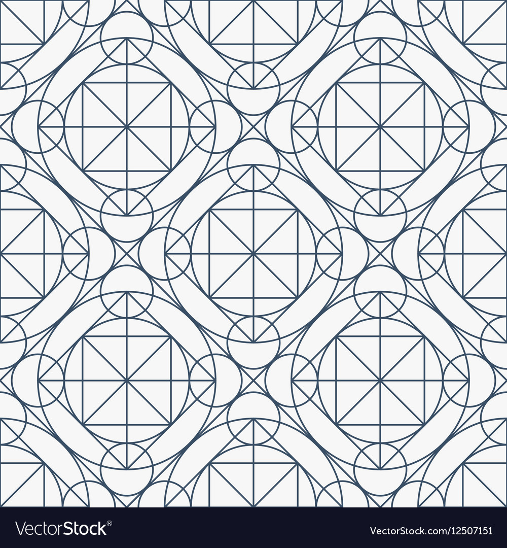Geometry seamless pattern