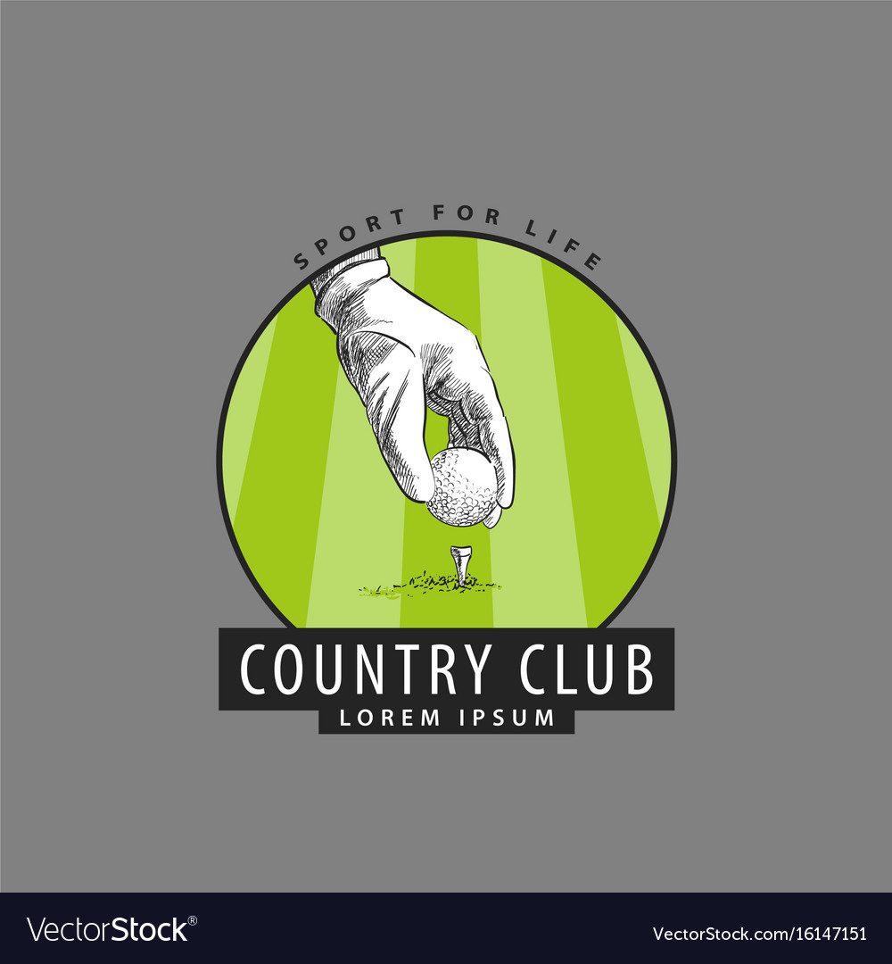 Logo for golf competitions