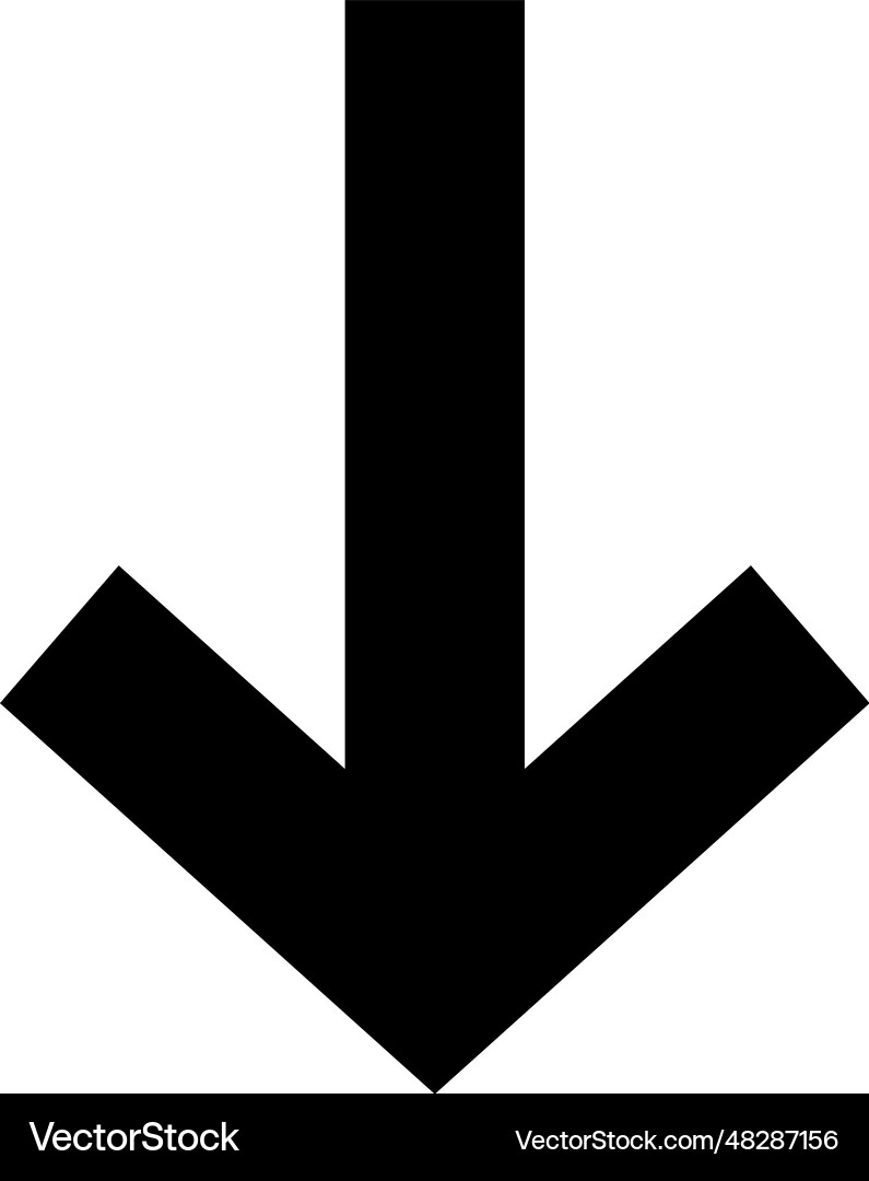 Arrow icon Royalty Free Vector Image - VectorStock