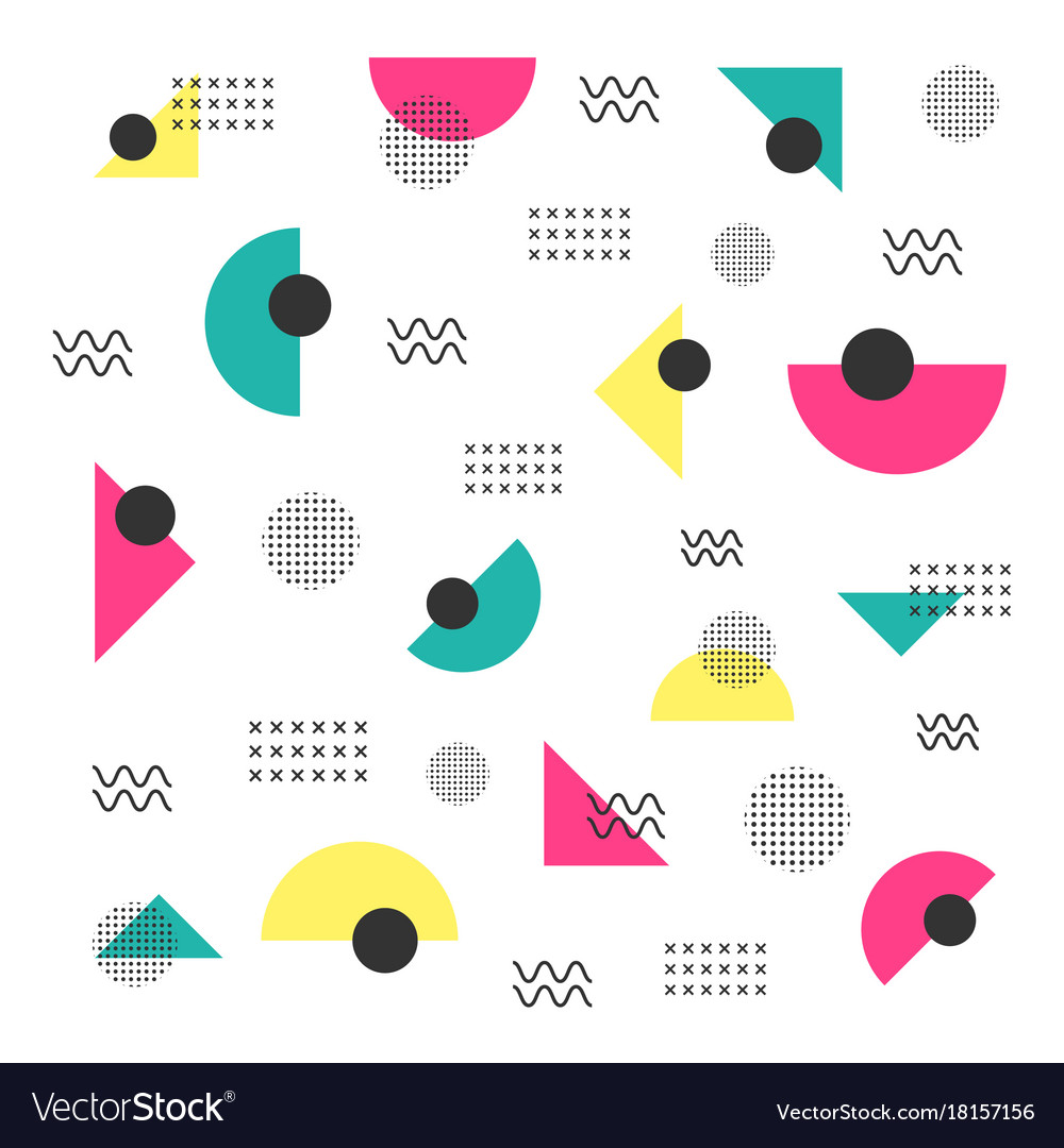 Minimal hipster pattern