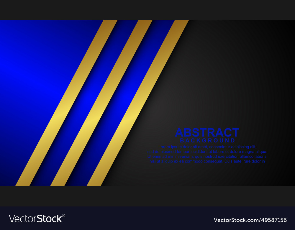 Overlapping layers with glowing gold lines