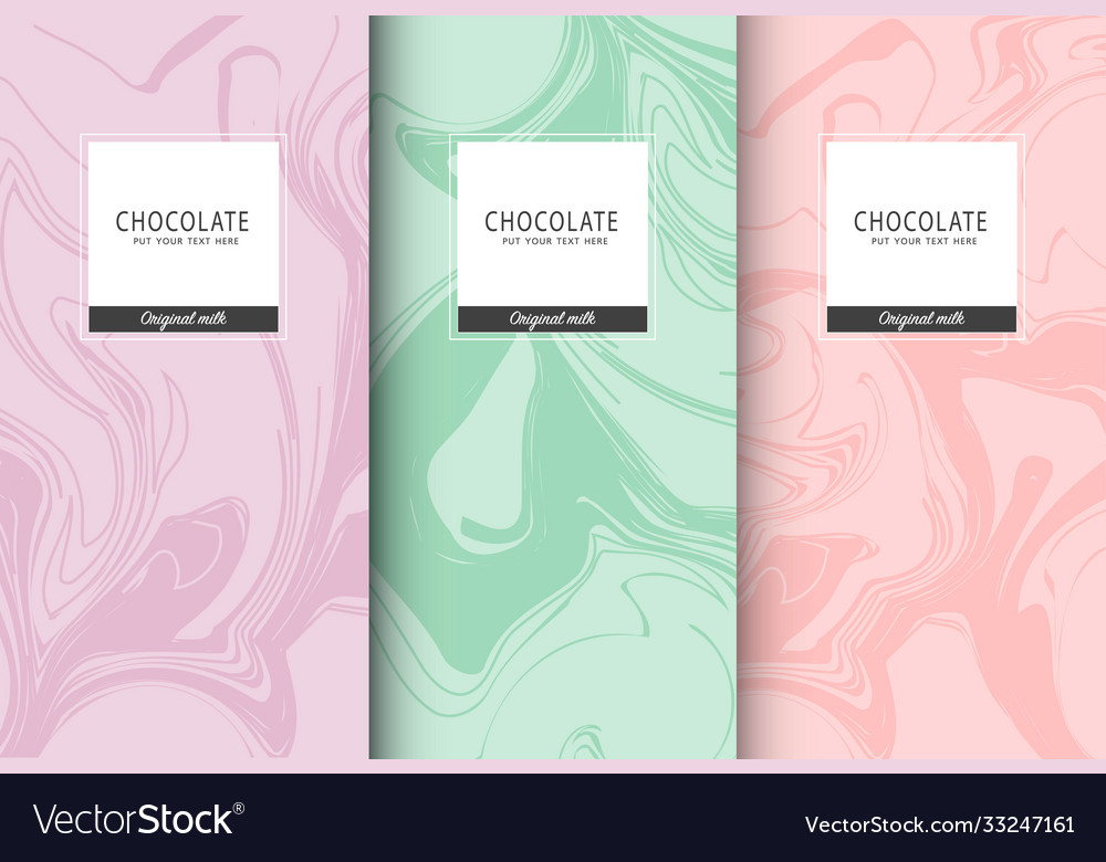 Chocolate Bar Packaging Set - Luxury Branding