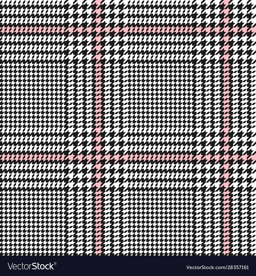 Houndstooth Check Pattern