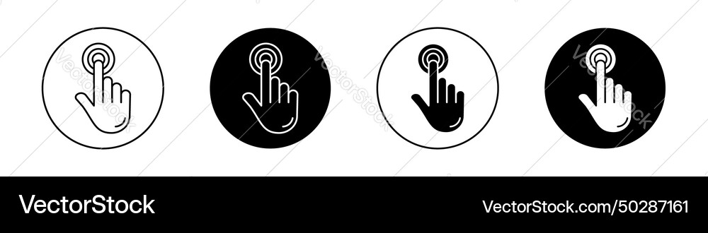 Interaction icon Royalty Free Vector Image - VectorStock