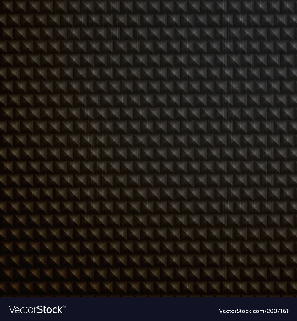 Metallic pyramid texture background Royalty Free Vector