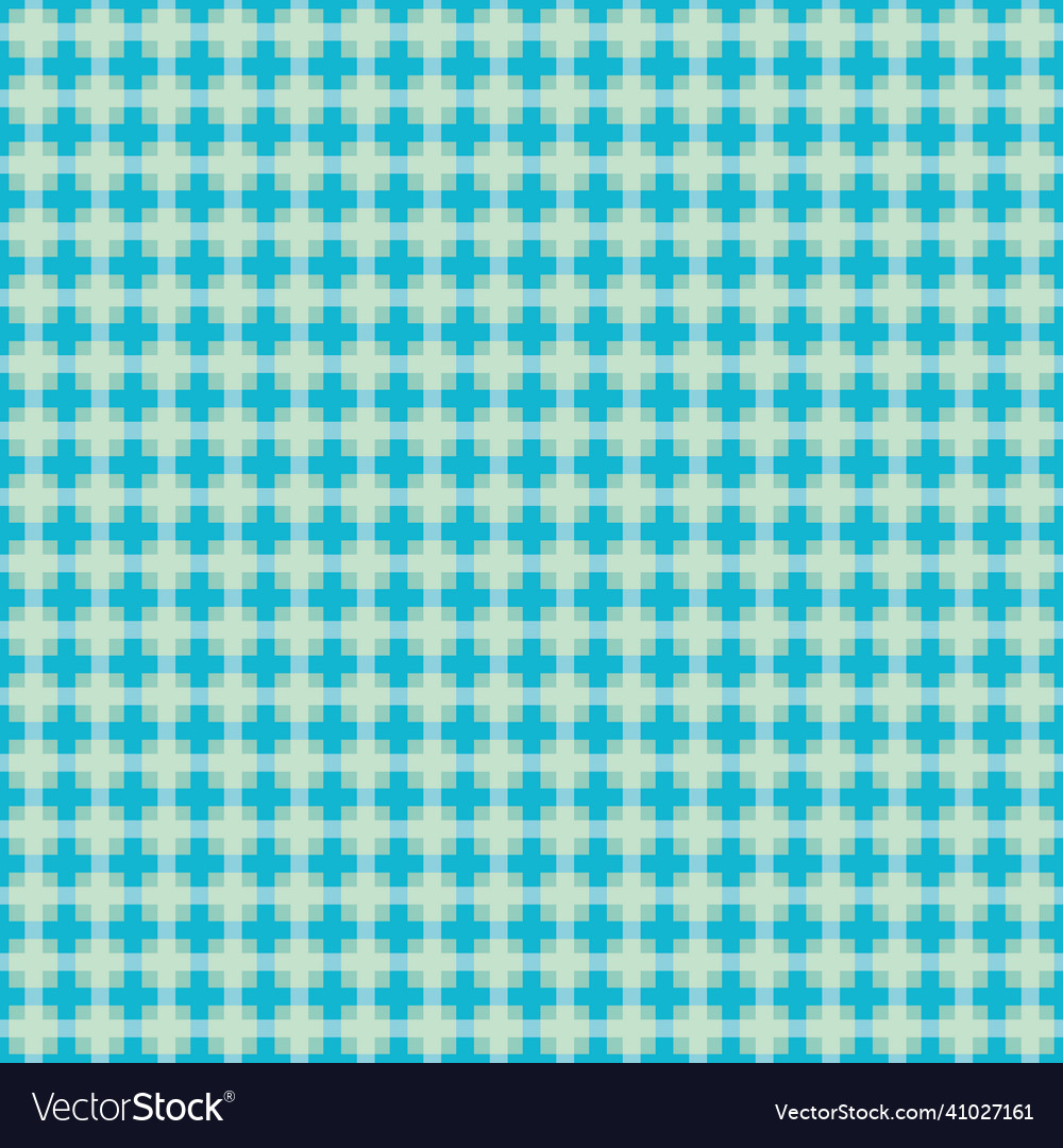 Retro abstract grid mosaic seamless pattern vector image Retro abstract grid mosaic seamless pattern