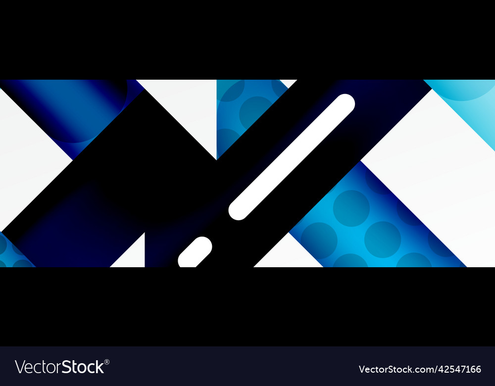 Background color abstract overlapping stripes vector image Background color abstract overlapping stripes