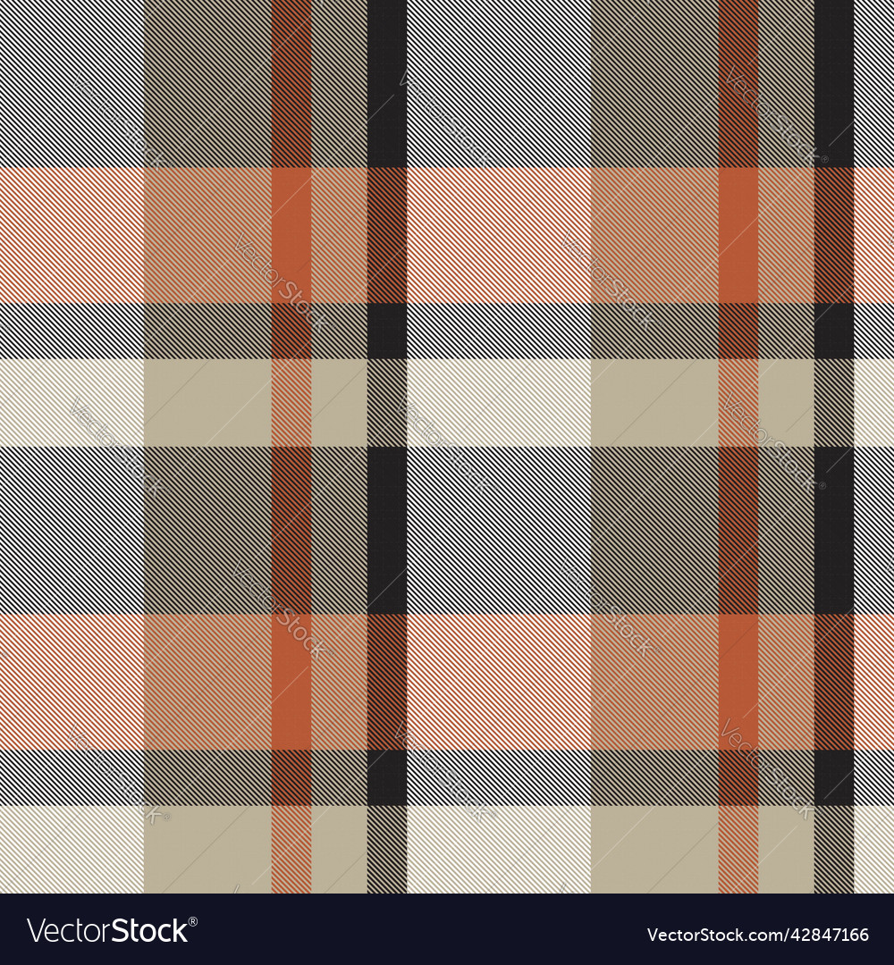 Brown asymmetric plaid textured seamless pattern