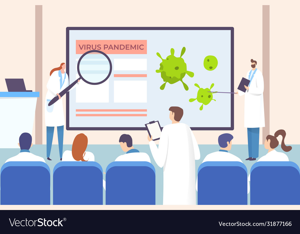 Conference doctors concept coronavirus